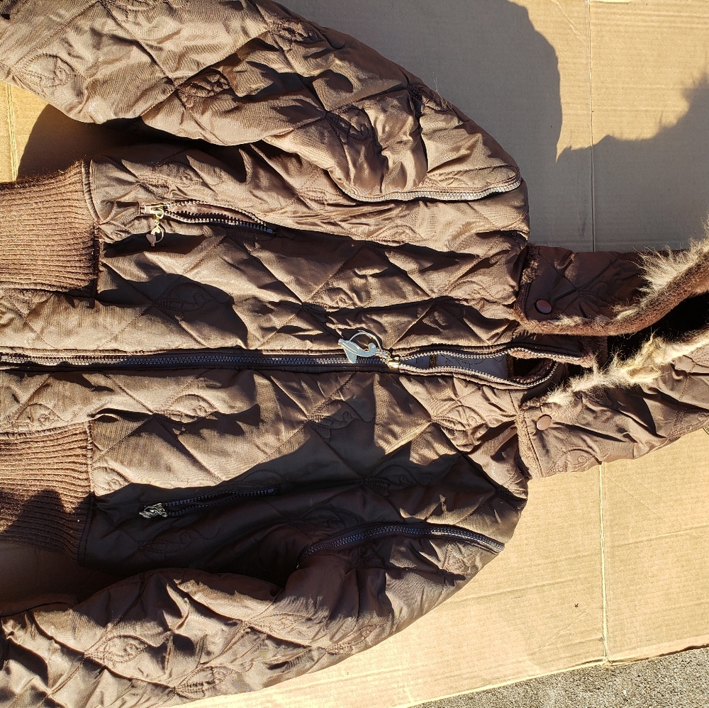 Baby phat jacket sz L juniors